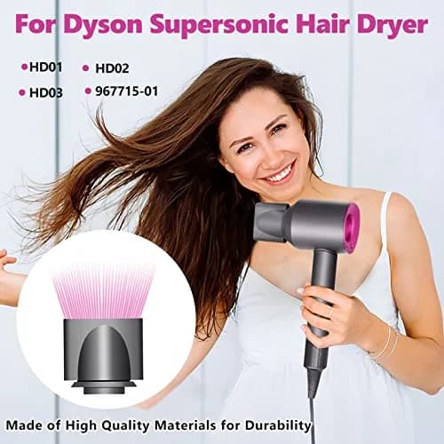 Chuancheng Smoothing Nozzle for Dyson Supersonic HD01 HD02 HD03 | Gentle, Low-Speed Airflow (70-120 chars) thumbnail 2