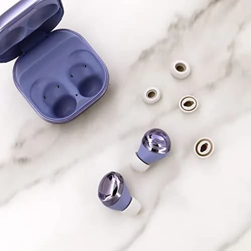 IiEXCEL Replacement Eartips for Samsung Galaxy Buds Pro - 6 Pairs, S/M/L Sizes, Phantom Silver thumbnail 6