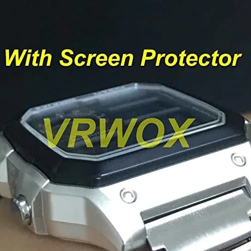 VRWOX 3-PCS TPU Screen Protector for AE-1200WH-1AVCF | HD Clear Anti-Scratch & Bubble-Free thumbnail 5