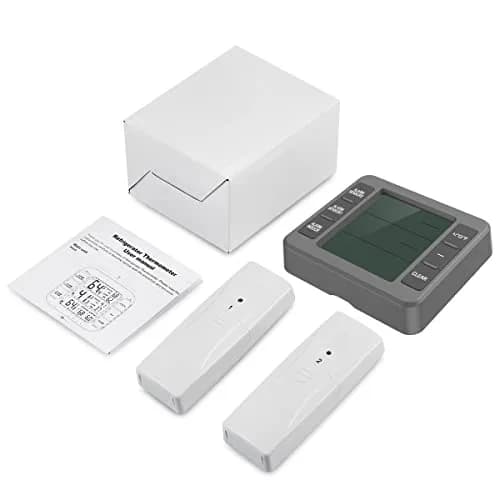 ORIA Wireless Refrigerator Thermometer with 2 Sensors | Indoor/Outdoor -40°C to 60°C thumbnail 8