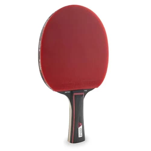 JOOLA Match Pro Performance Table Tennis Paddle - Ergonomic Grip & Pro Friction Technology, ITTF Approved, Advanced Control & Speed, Red thumbnail 1