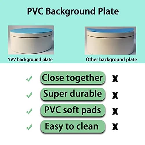 YVV Rotating Display Stand 12cm (4.72in) | Automatic Mute Turntable for Tumblers & Products thumbnail 4