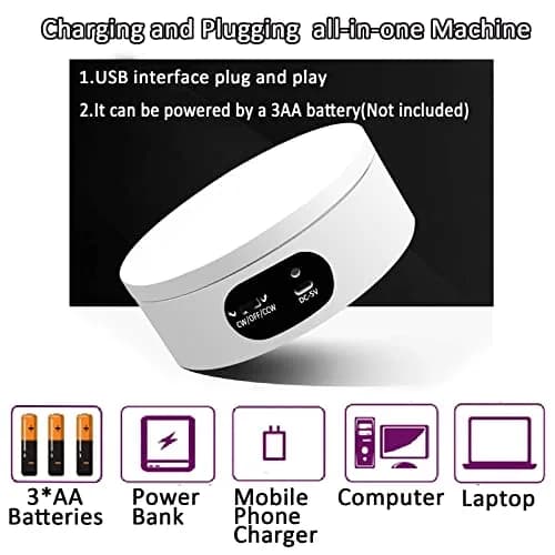 YVV Rotating Display Stand 12cm (4.72in) | Automatic Mute Turntable for Tumblers & Products thumbnail 2