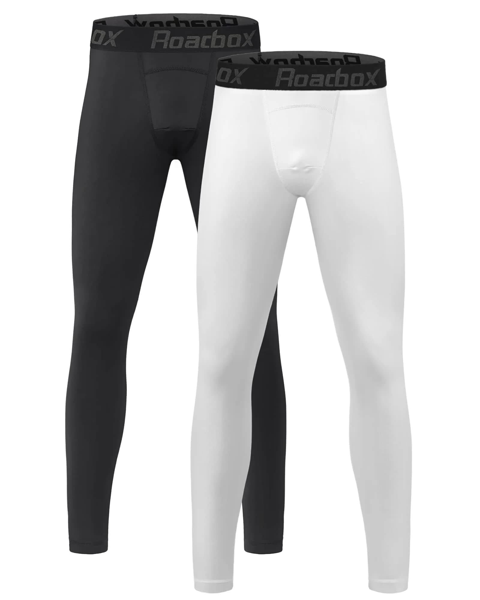 Roadbox Boys Compression Pants | Quick Dry, Support & UPF 50+ Sun Protection