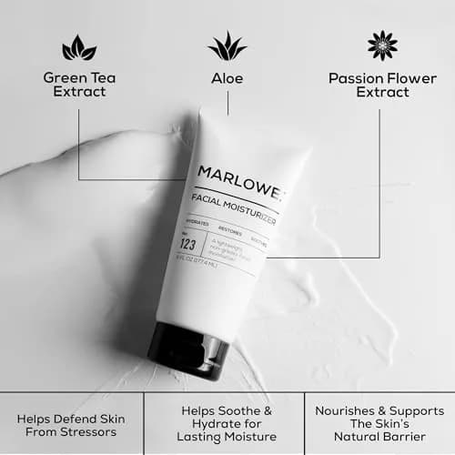 MARLOWE. Men's Skin Care Set, Best Sellers Kit, Soap, Cleanser, Moisturizer | Gentle Daily Grooming thumbnail 3