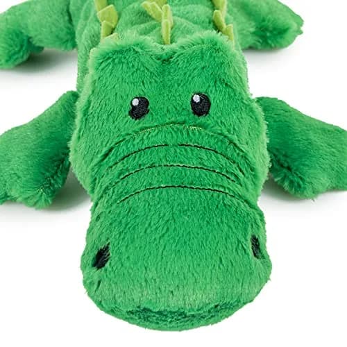 Petface Planet Carlos the Crocodile Eco Friendly Plush Dog Toy 40cm (15.7in) | Recycled Materials & Squeaker thumbnail 2