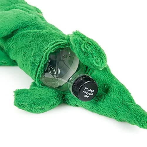 Petface Planet Carlos the Crocodile Eco Friendly Plush Dog Toy 40cm (15.7in) | Recycled Materials & Squeaker thumbnail 3