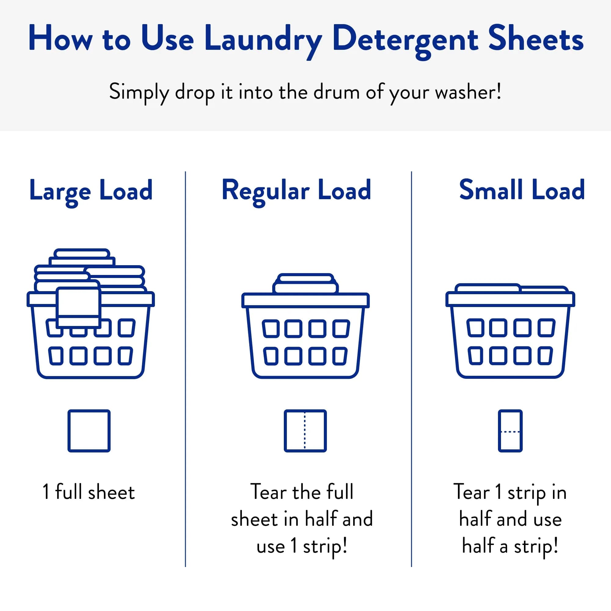 THE CLEAN PEOPLE Laundry Detergent Sheets - Fresh Scent, 32 Count | Biodegradable & Hypoallergenic Formula - view 3