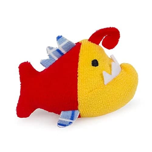 Petface Planet Parker the Piranha Eco Friendly Plush Cat Toy with Catnip | Recycled Materials thumbnail 2