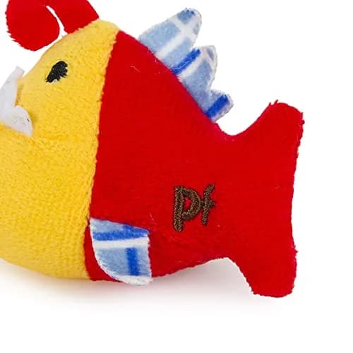 Petface Planet Parker the Piranha Eco Friendly Plush Cat Toy with Catnip | Recycled Materials thumbnail 3