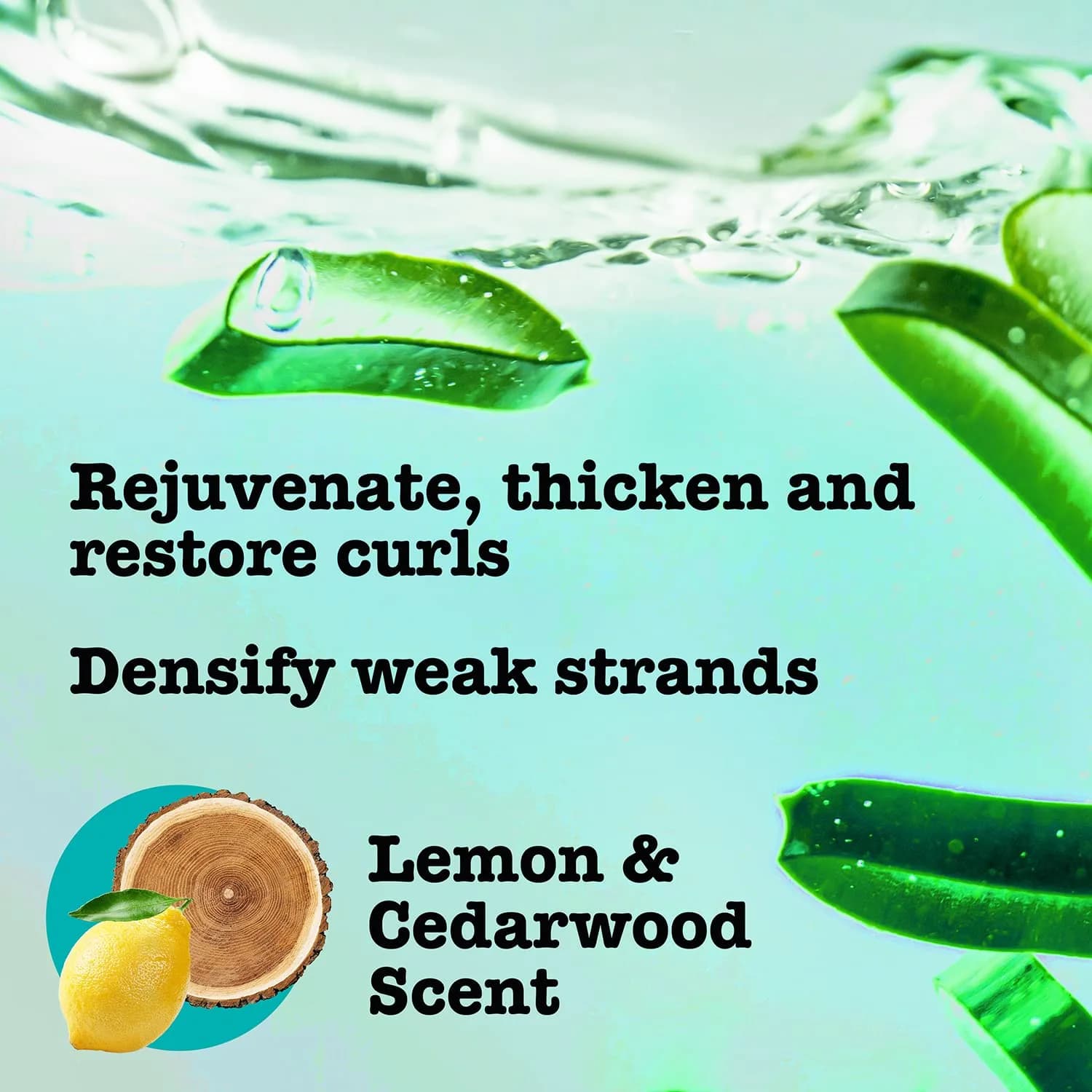 Maui Moisture Thicken & Restore Bamboo Fibers Shampoo and Conditioner Set | 26 Fl Oz (Pack of 2) | Strengthens & Softens Curly Hair - view 4
