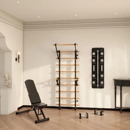 DHT DYNAMIC HEALTH TECH Pull-Up Bar Wall Mounted | Home Office Fitness Accessory thumbnail 7