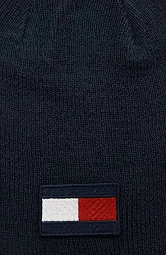 Tommy Hilfiger Boys Beanies, Navy, One Size | Reversible Winter Hat for Kids thumbnail 3