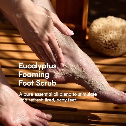 LATHER Vegan Skin Exfoliant 8 oz | Natural Foot & Body Scrub for Cracked Heels & Calluses thumbnail 2
