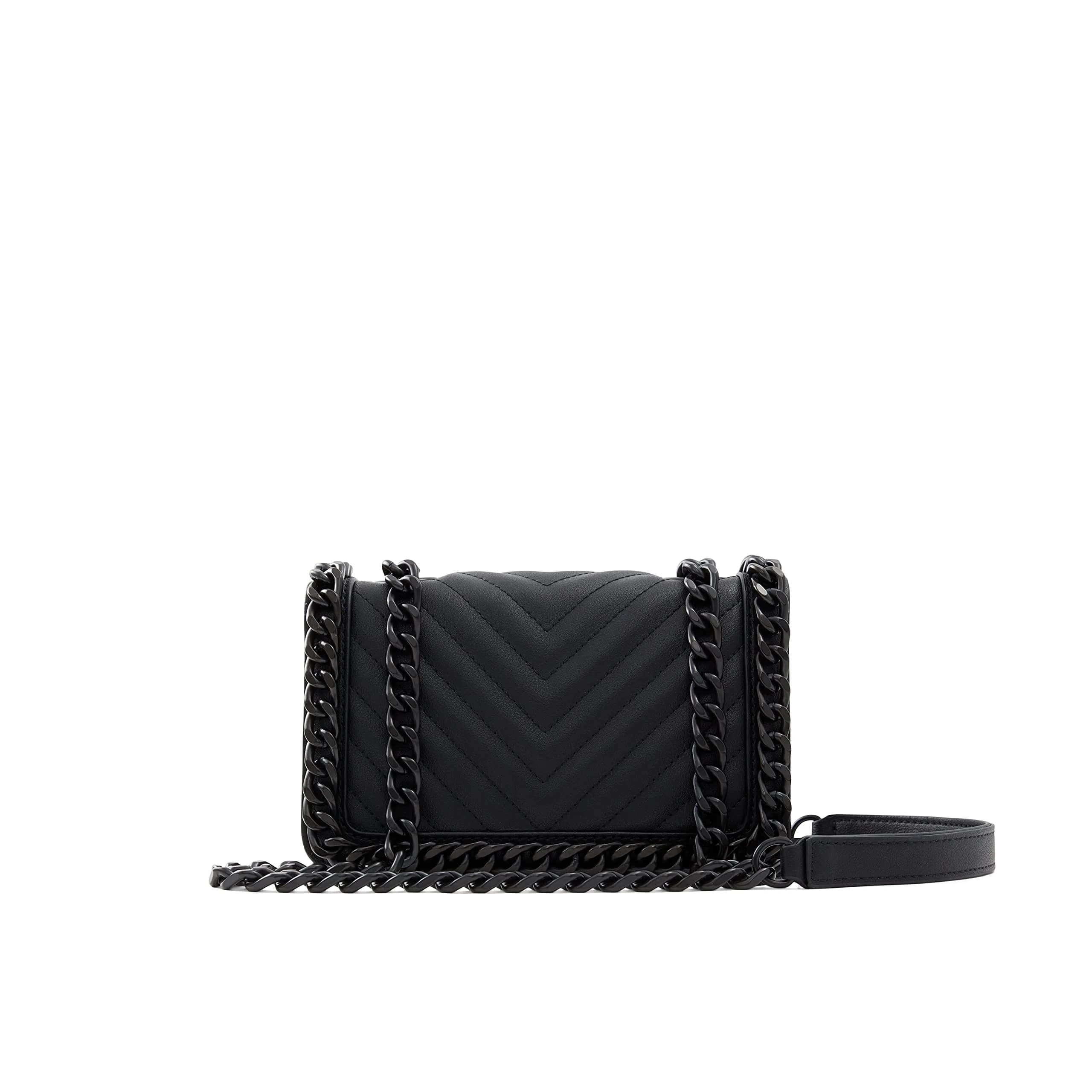 ALDO Mini Greenwald Crossbody Bag Black 19.5cm (7.6'' L x 2.7'' W x 8.5'' H)