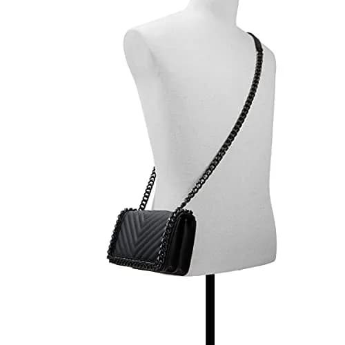 ALDO Mini Greenwald Crossbody Bag Black 19.5cm (7.6'' L x 2.7'' W x 8.5'' H) thumbnail 6