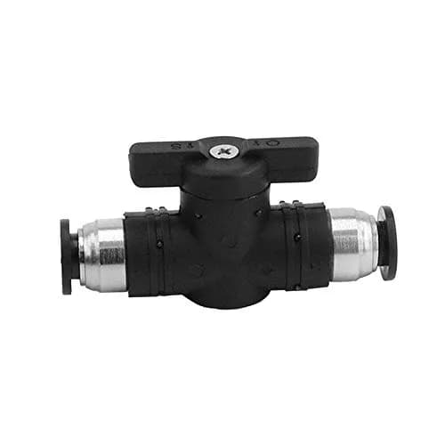 Beduan 1/2" x 1/2" OD Push to Connect Ball Valve Set (2 Pcs) | 284 PSI Air Flow Control Union thumbnail 2
