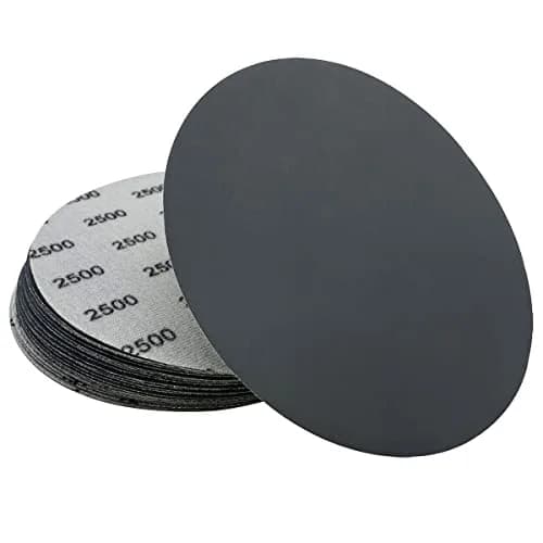 AutKerige 6 Inch 2500 Grit Wet Dry Sandpaper | Hook & Loop Discs for Auto & Home Use thumbnail 1