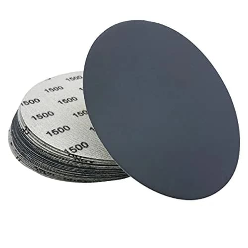 AutKerige 6 Inch 1500 Grit Wet Dry Sandpaper | Hook & Loop Discs for Auto & Home Use thumbnail 1