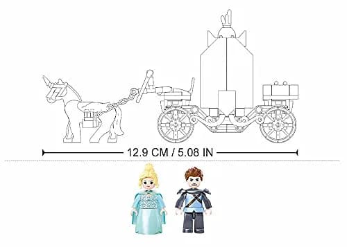 Sluban Fairy Tales of Winter Carriage 191Cs | Fully Compatible Building Set for Kids thumbnail 2