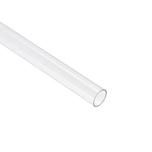 uxcell Rigid Clear Polycarbonate Tubing 11mm ID x 12mm OD x 30.5cm (1Ft) | Durable, High Transparency thumbnail 3