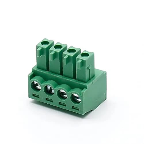 Bonsicoky 4-Pin 3.81mm Pitch PCB Screw Terminal Blocks (10-Set) | Industrial Grade Connectors for Electronics thumbnail 5