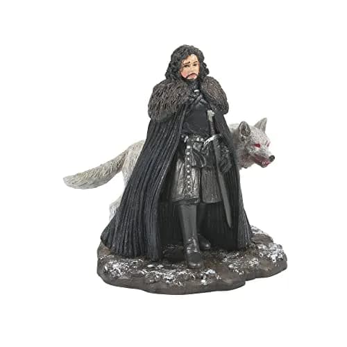 Department 56 Jon Snow Figurine 3.27 Inch | Game of Thrones Village Accessory thumbnail 1