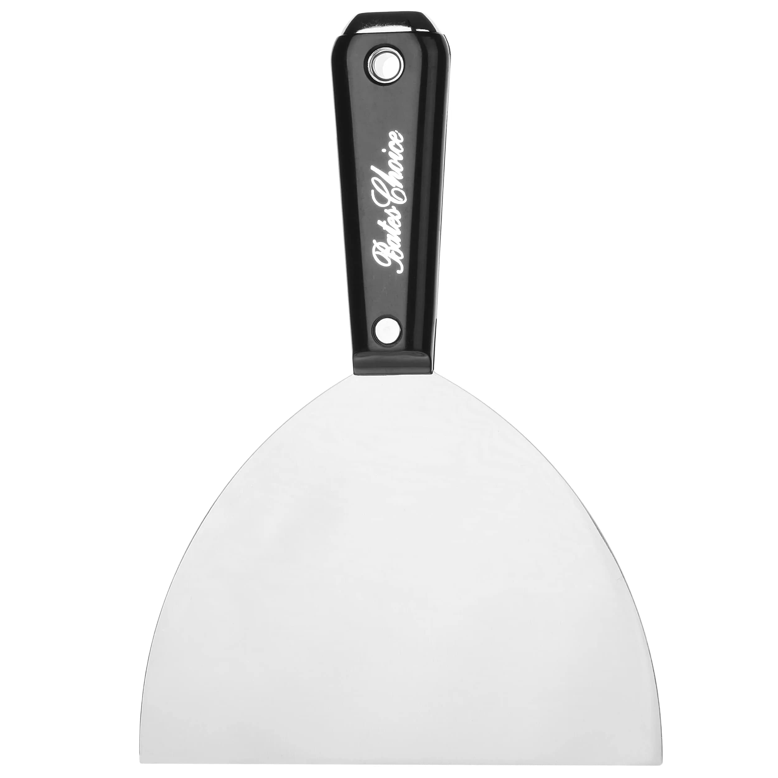 Bates Choice 6 Inch Flexible Drywall Spackle Knife | Carbon Steel, Rust-Resistant, Soft-Grip Handle - main product image