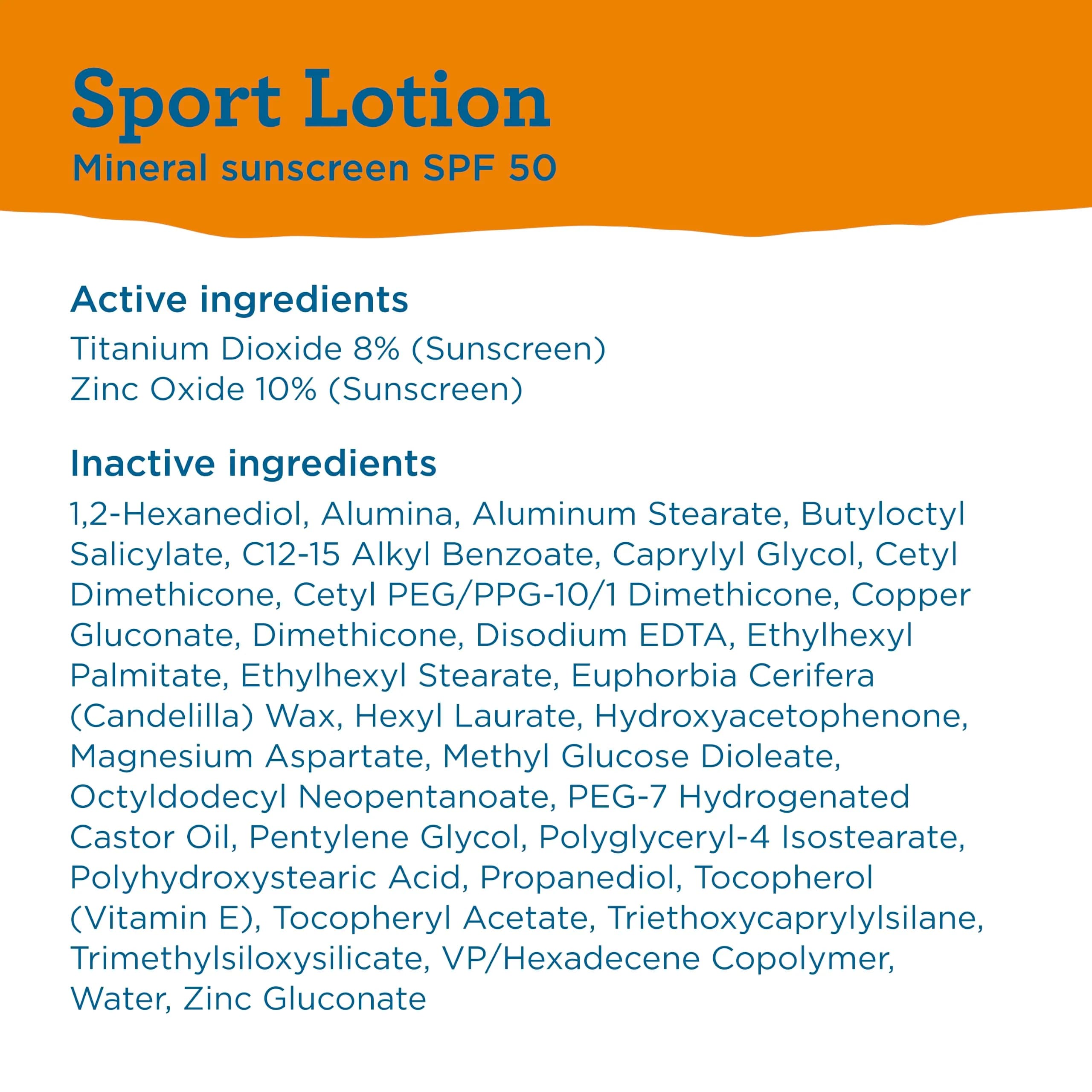 Blue Lizard Sport Mineral SPF 50 Lotion 89ml (3.0 Fl Oz) | Broad Spectrum UVA/UVB Protection - view 7