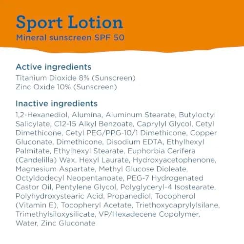 Blue Lizard Sport Mineral SPF 50 Lotion 89ml (3.0 Fl Oz) | Broad Spectrum UVA/UVB Protection thumbnail 7