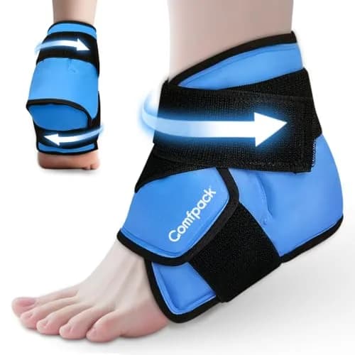 Comfpack Heel Ice Pack Wrap for Plantar Fasciitis Relief, Ankle Ice Pack Wrap for Swelling, 1 Count (Pack of 1) | Targeted Relief for Foot & Ankle Pain thumbnail 1