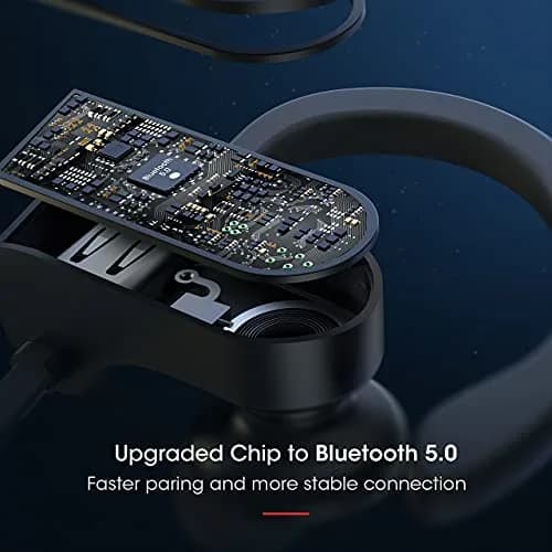 Redzoo Flame Wireless Bluetooth 5.0 Earbuds | 16 Hrs Playtime, IPX7 Waterproof, Secure Fit thumbnail 5
