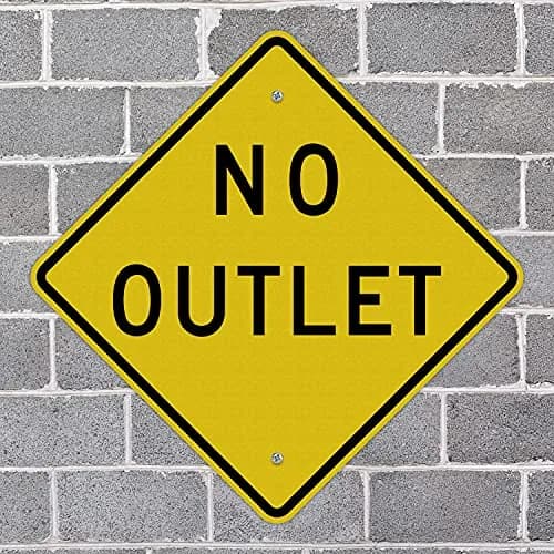 SmartSign 24 x 24 inch MUTCD-Compliant Metal Sign, Aluminum, Black and Yellow | MUTCD & DOT Approved thumbnail 4