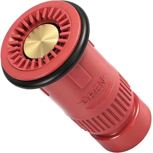 SpringSpray 1 Inch Fire Hose Nozzle Thermoplastic NH/NST 1" Fire Nozzles | Adjustable, Lightweight & Durable thumbnail 1