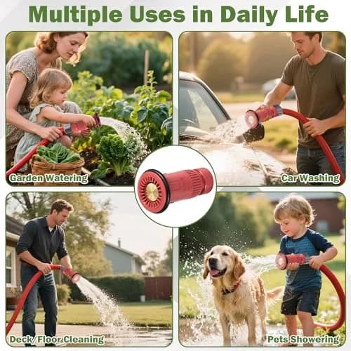 SpringSpray 1 Inch Fire Hose Nozzle Thermoplastic NH/NST 1" Fire Nozzles | Adjustable, Lightweight & Durable thumbnail 7