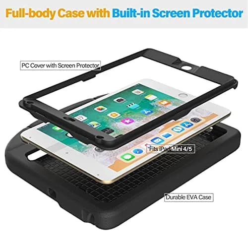 Suplik Kids Case for iPad Mini 4/5 (7.9-inch) | Shockproof, Kid-Safe, Screen Protector thumbnail 7