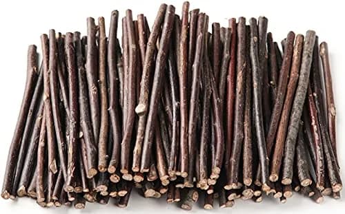 YPZAKA Natural Birch Wood Log Sticks for Crafts, 10 cm (4 Inch) — 150-Piece Pack thumbnail 1