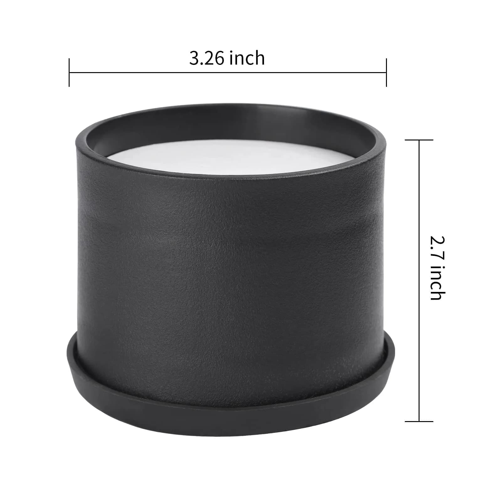 BTSD-home Bed Risers 2 Inch, 4 Pack | Add 2" Height for Comfort & Storage - view 2