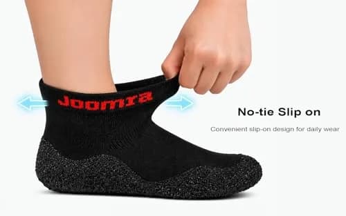 Joomra Men's Barefoot Sock Shoes for Women Minimalist Footwear W9/M8 Black | Ultra-Light, Flexible & Water-Friendly thumbnail 5