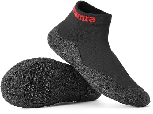 Joomra Men's Barefoot Sock Shoes for Women Minimalist Footwear W9/M8 Black | Ultra-Light, Flexible & Water-Friendly thumbnail 7