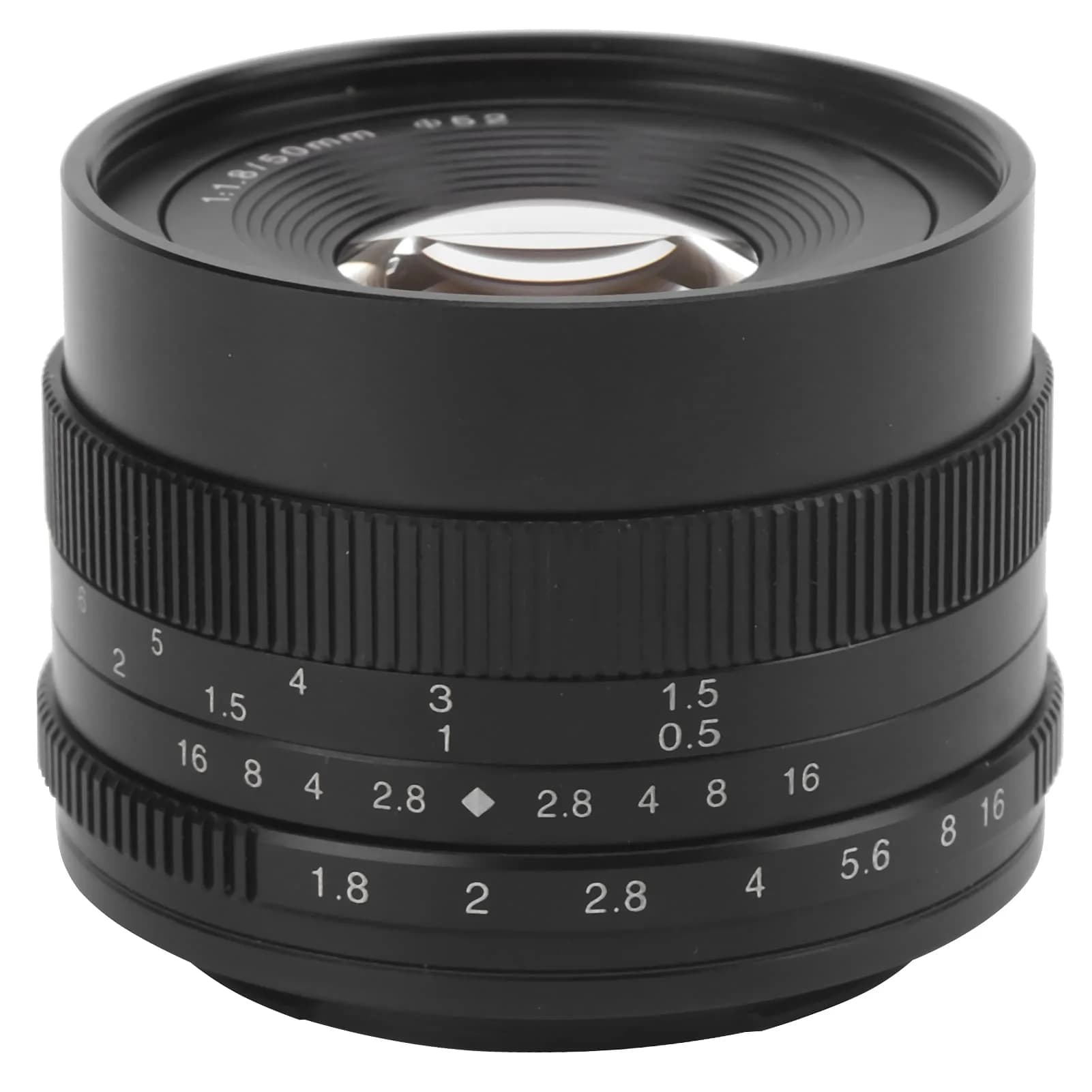 Archuu 50mm F1.8 FX Mount Lens | Large Aperture, All Metal, Compact for Fuji XT4/XS10/XT3/XT30 — default