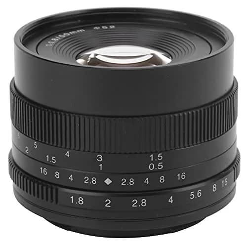 Archuu 50mm F1.8 FX Mount Lens | Large Aperture, All Metal, Compact for Fuji XT4/XS10/XT3/XT30 thumbnail 1