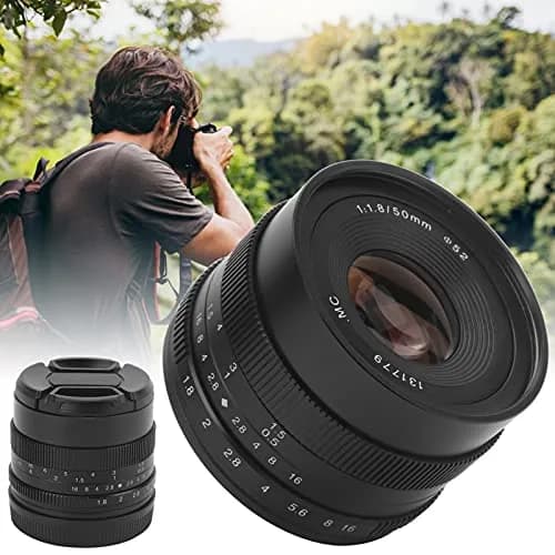 Archuu 50mm F1.8 FX Mount Lens | Large Aperture, All Metal, Compact for Fuji XT4/XS10/XT3/XT30 thumbnail 4