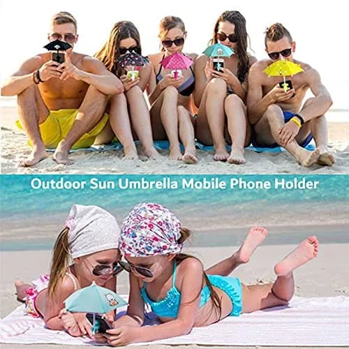BEITESTAR Phone Umbrella Sun Shade with Suction Cup Stand | Universal Sun Protection for Smartphones thumbnail 6