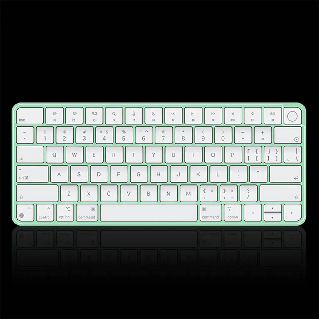 CASEDAO Transparent TPU Keyboard Cover Skin for 2024 2023 2021 iMac 24-inch Magic Keyboard US Layout (1-Pack) - view 5