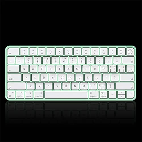 CASEDAO Transparent TPU Keyboard Cover Skin for 2024 2023 2021 iMac 24-inch Magic Keyboard US Layout (1-Pack) thumbnail 5