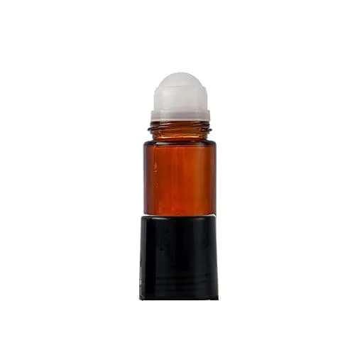 Wresty 50ml Amber Glass Roll On Bottle | Leak-Proof Essential Oil Container for Travel & Cosmetics thumbnail 3