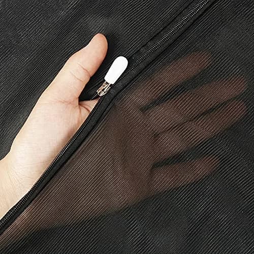 Tenn Well Extra Large Mesh Laundry Bags with Zipper (2-Pack, 110 x 90cm / 43 x 35 Inches) | Durable Wash Bags for Delicates, Bedding, Travel thumbnail 3