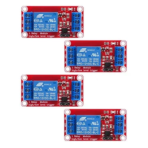 AEDIKO 12V Relay Module 1 Channel | Optocoupler Isolation Support High/Low Trigger thumbnail 1