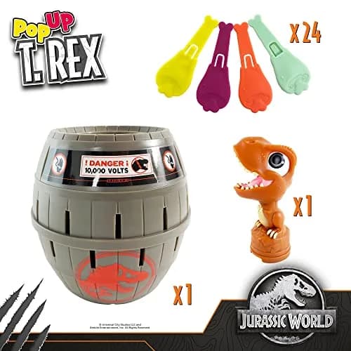 TOMY Pop Up T-Rex Board Game - Dinosaur Action Game - 24 Bones | Ages 4+ Years thumbnail 7